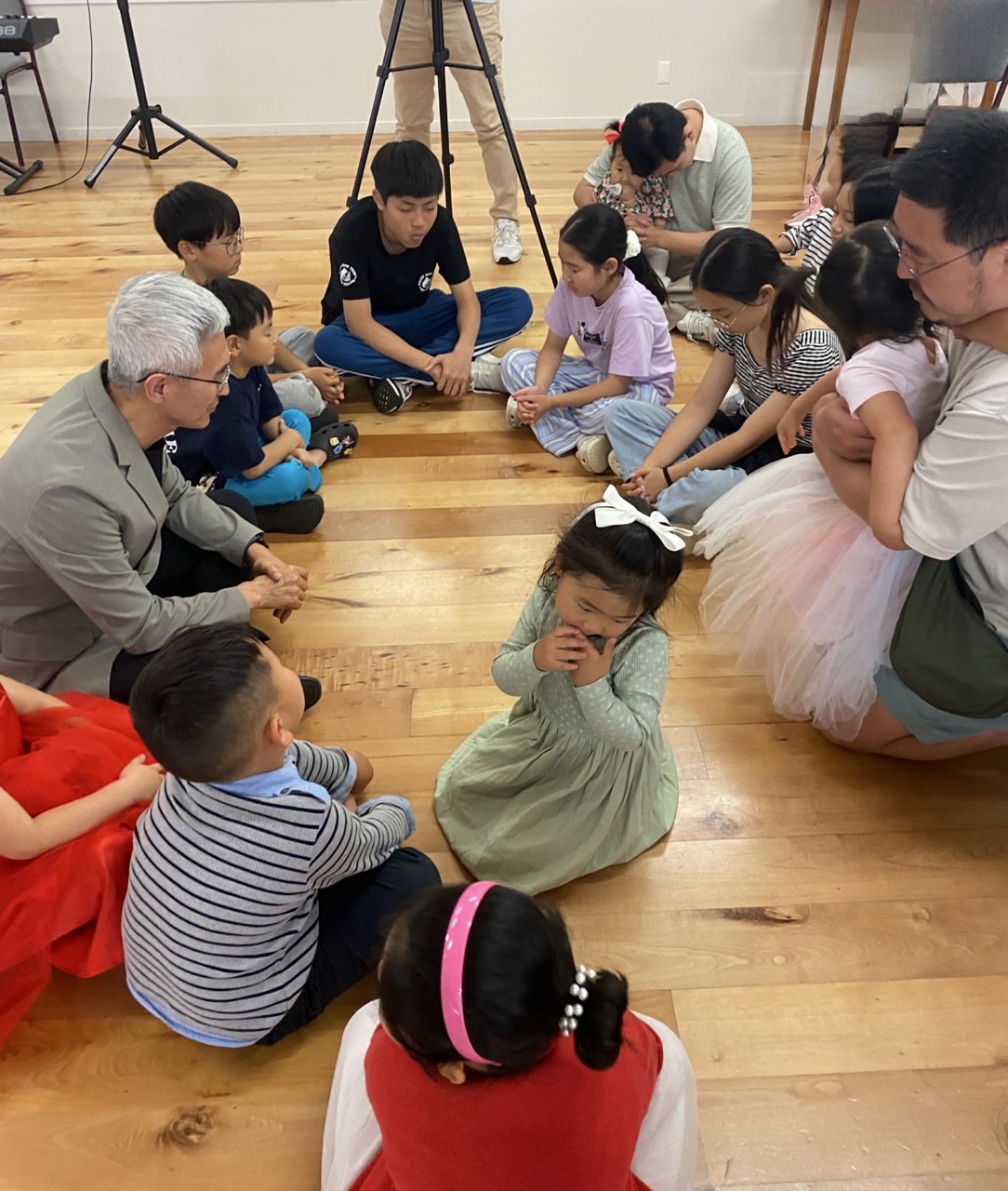 LIGHT Kids 예배 활동 모습
